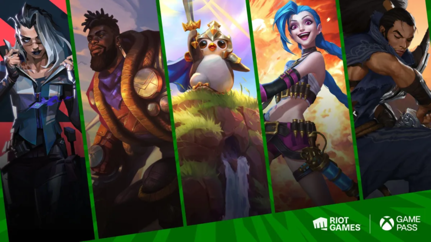 riot games xbox games pass